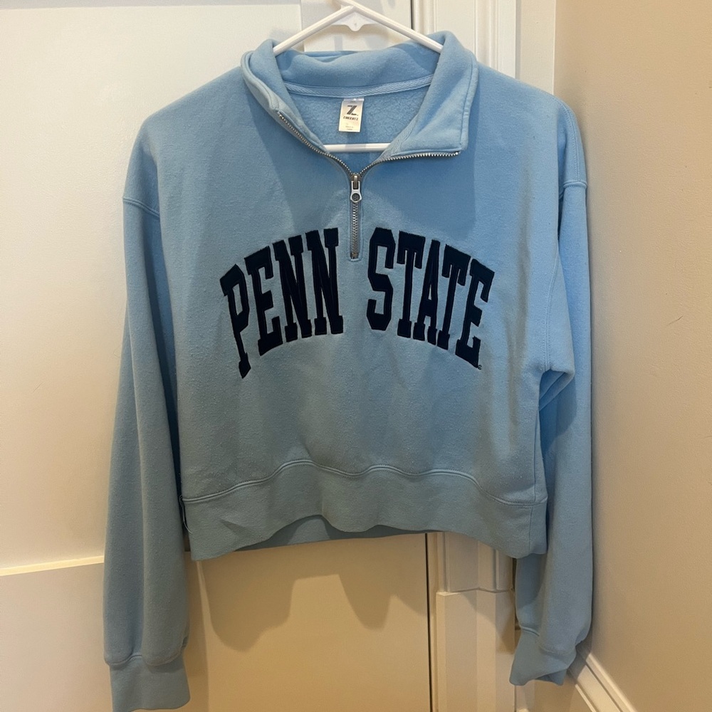 Cropped Penn State Quarter Zip